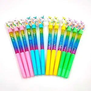 Unicorn Design Water Glitter Gel Pen for Girl's  Pcs of 1