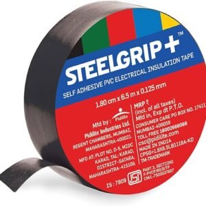 Pidilite Steelgrip Self Adhesive PVC electrical Insulation Tape - 6m