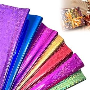 Gift Wrapping Plastic Sheets (Multicolor)