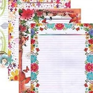 A4 Size Designer One Side plane One Sided Line Sheet