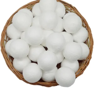 White Plastic Small Ball 1 Pcs