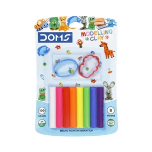 DOMS, Modelling Clay | 100 gm [ Set of 8.]