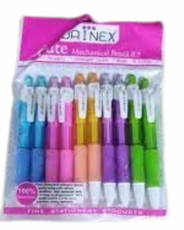Jainex Mechanical Pencil – Trendy Mechanical Pencil 0.9mm Pack of 10 - Image 2
