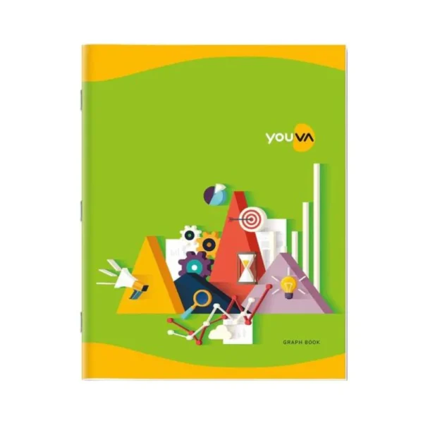 A4 GRAPH Note Book 40 Pages