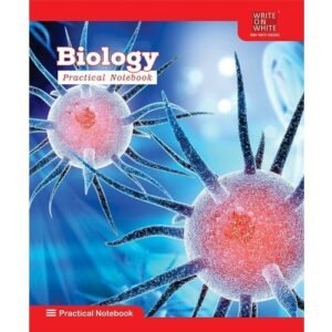 BIOLOGY  PRACTICAL NOTE BOOK 180 Pages