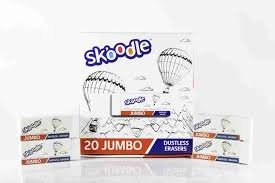 SKOODLE 20 JUMBO DUSTFREE ERASERS