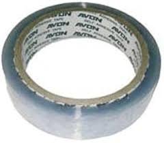 Self Adhesive Transparent Tape 0.5 Inch Pack of 12 Industrial Packaging Tape for E-Commerce Box Packing, Office and Home use