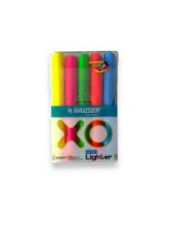 Hauser Germony  XO Highlighters 5-Fluorescent Colour