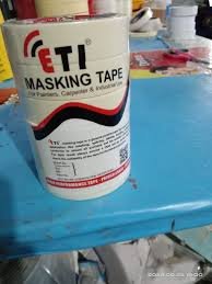 ETI MASKING  TAPE FOR PAINTERS, CARPENTERS, & INDUSTRIAL USE Pack of 6