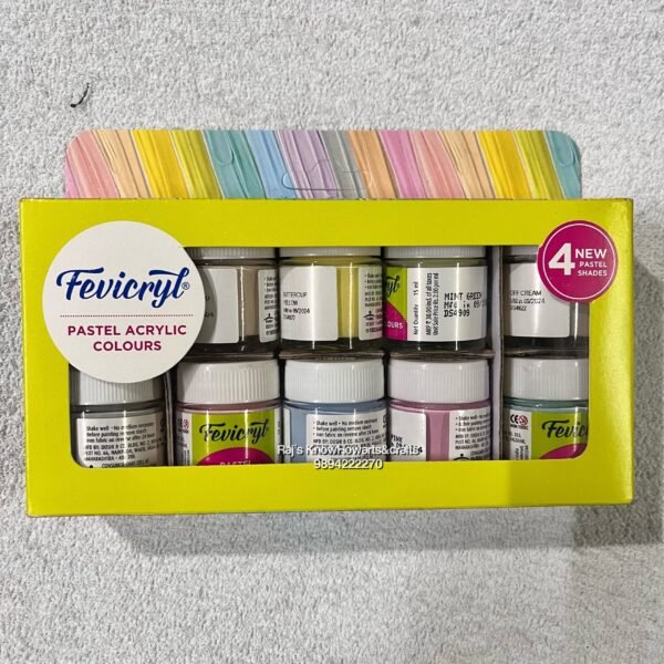 Fevicryl Pestel Acrylic Colour 10 Shades