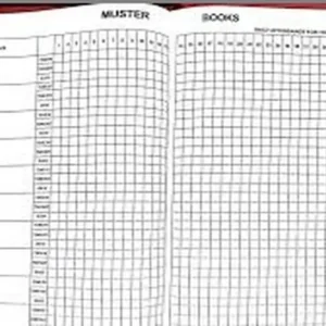 student attendance register 1 Pcs