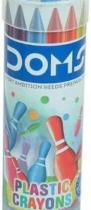 Doms Plastic Crayons 14 Shades