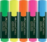 Faber -Castell Hi= Li Highlighters 5 Pieces