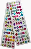 Multi Shaped Craft Stone Sticker Pack of 2 for Art & Craft