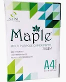 Maple Multi Purpose Copier Paper A4 70GSM 1 Reams (500 Sheets)