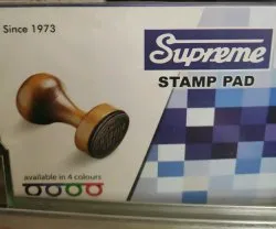 Supreme Plastic Stamp Pad Small