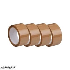 ADHESIVE PACKING BROWN TAPE 2 Inch Pack of 6