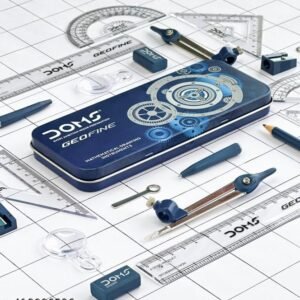 DOMS GEOFINE MATHEMATICAL DRAWING INSTRUMENTS [GEOMETORY BOX]