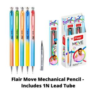 Flair Move Mechanical Pencil - Includes 1N Lead Tube ,0.5mm